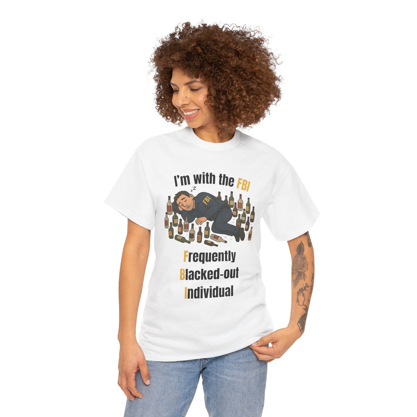 Frequently Blacked-out Individual T-shirt