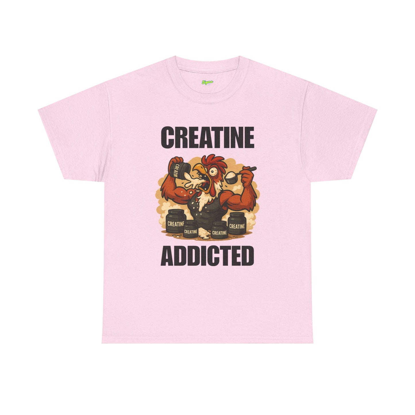 Creative 'Addicted' T-Shirt