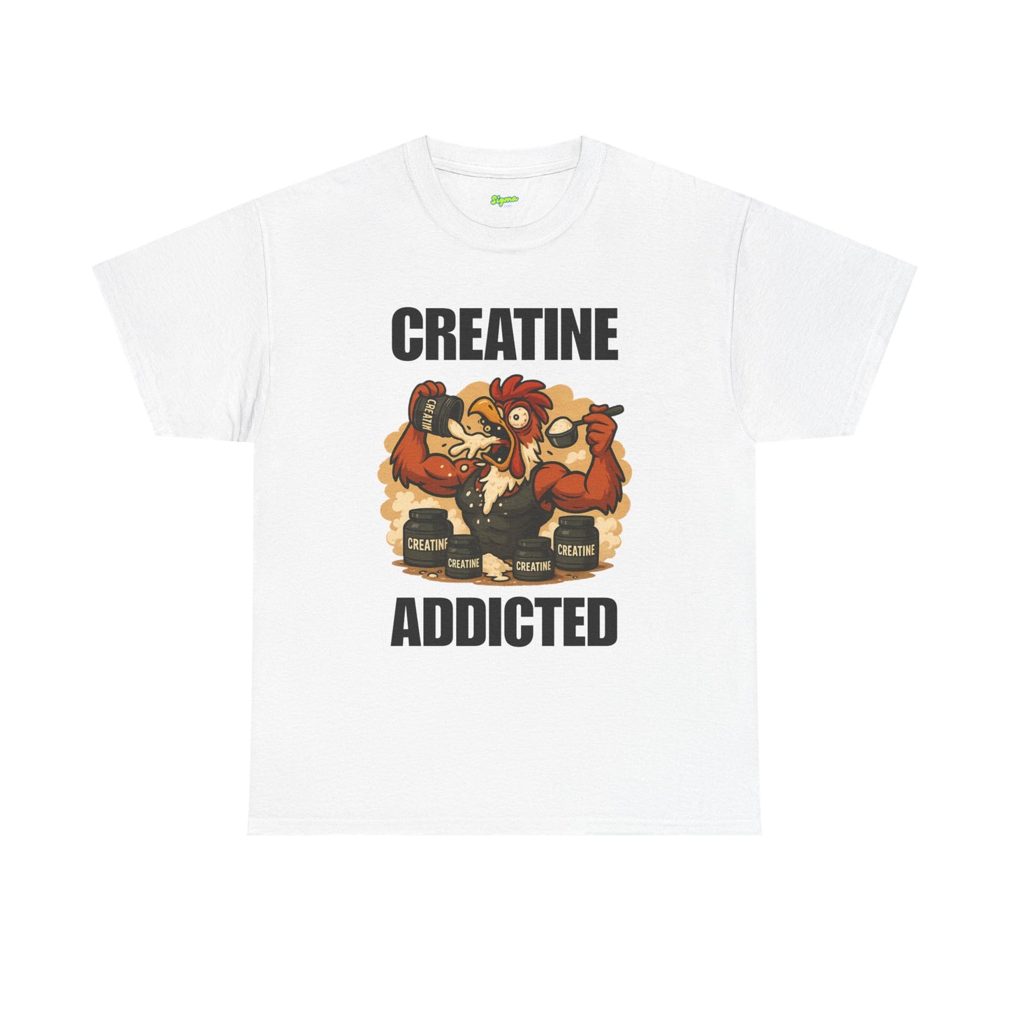 Creative 'Addicted' T-Shirt