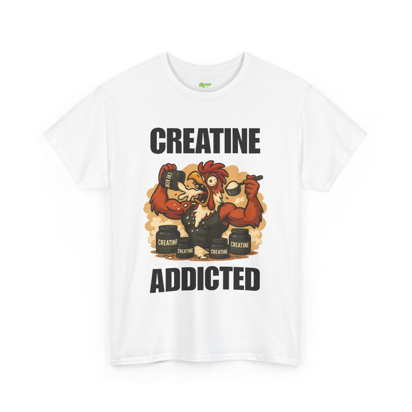 Creative 'Addicted' T-Shirt