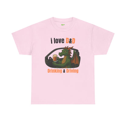 I love D&D | Drinking and Driving T-Shirt