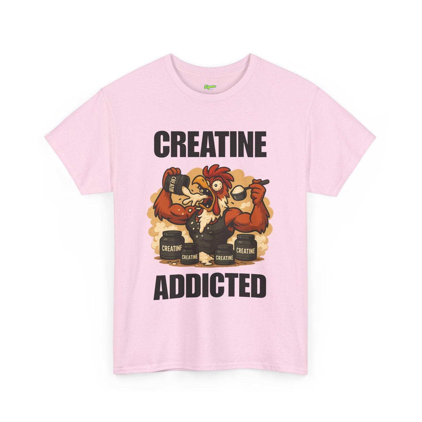 Creative 'Addicted' T-Shirt