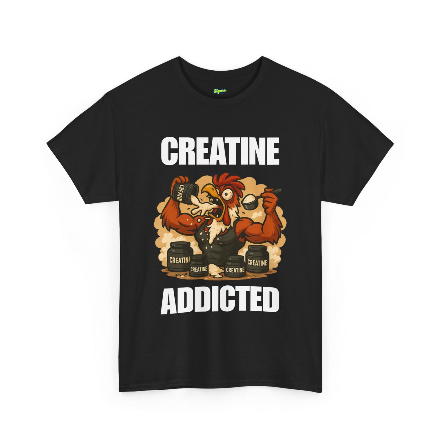 Creative 'Addicted' T-Shirt