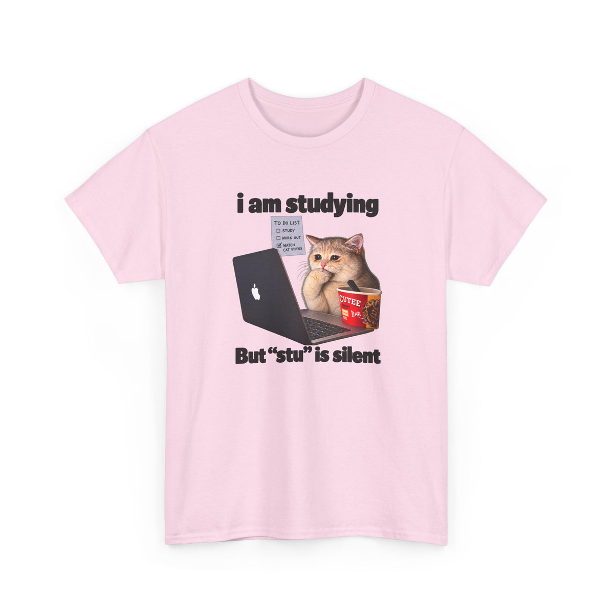 i am studying but stu is silent