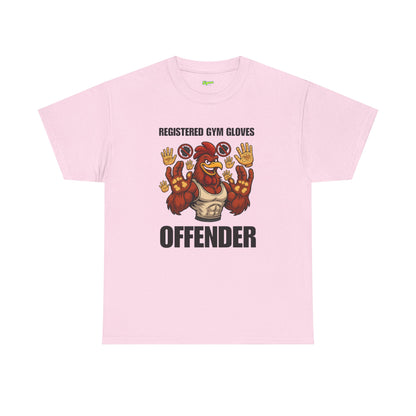 Registered Gym Gloves Offender T-Shirt