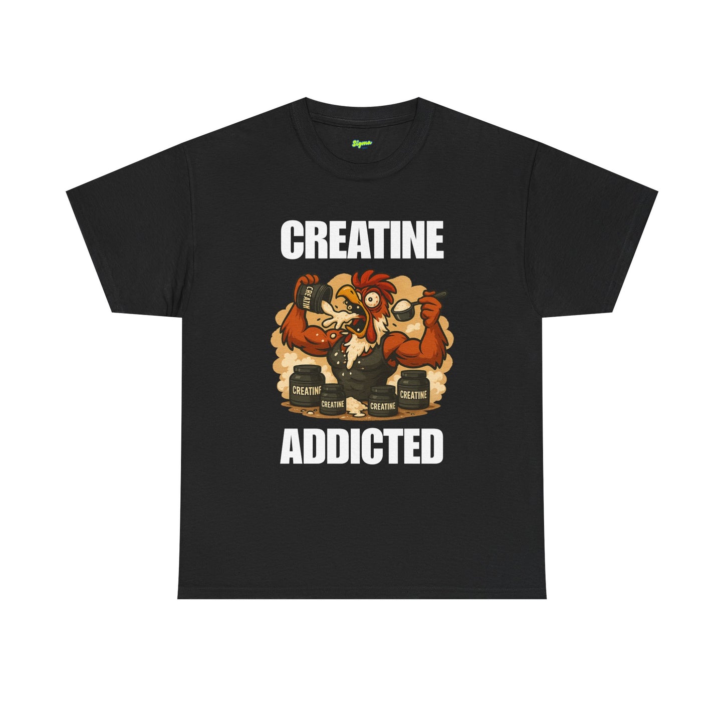 Creative 'Addicted' T-Shirt